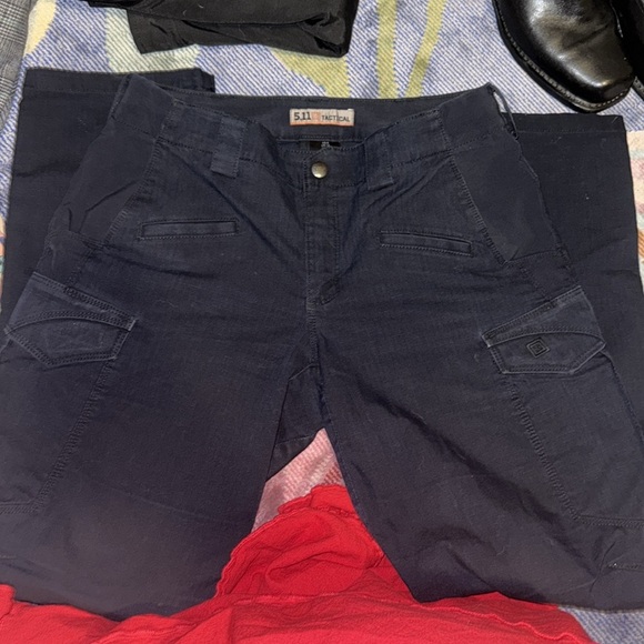 5.11 Dark Navy Stryke® Women’s Tactical Cargo Pants Mid Rise Rugged Size 8 - Picture 14 of 14